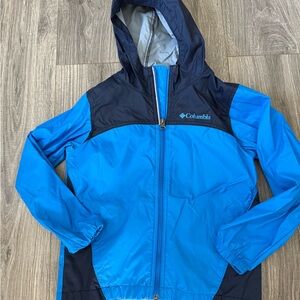 Columbia Kids' Bright Blue Raincoat